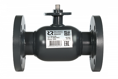 065N0252GR RJIP Premium Кран шаровой FF DN150 PN16 GF (фланцевый, под привод, С/П), Ридан